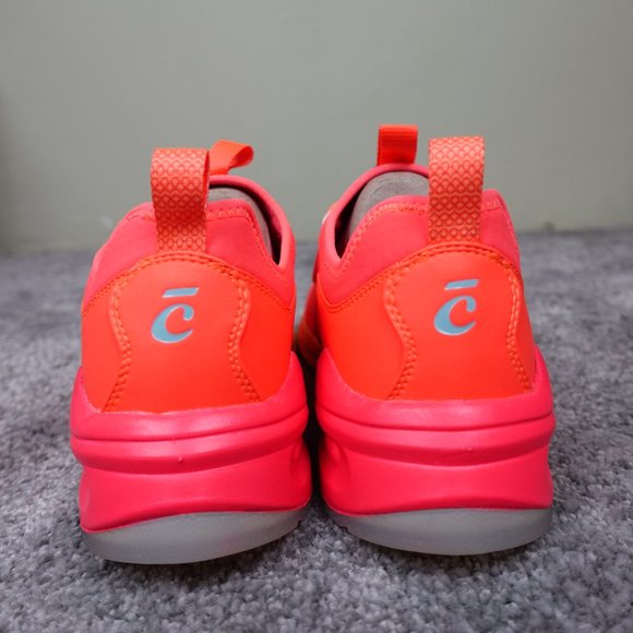 Clove Classic Shoes Womens Sneakers Work Neon Orange Nursing Running Walking - Picture 10 of 13